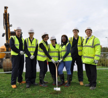 Work starts on building new £4.75m facility for next generation of construction staff