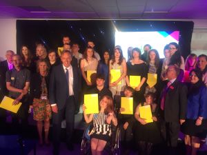 Award winners take to the stage in Daventry