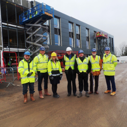 Enterprise Centre, East Northants reaches new heights