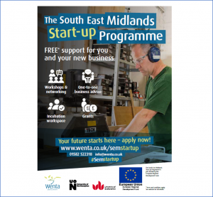 New FREE business start-up programme for South East Midlands residents